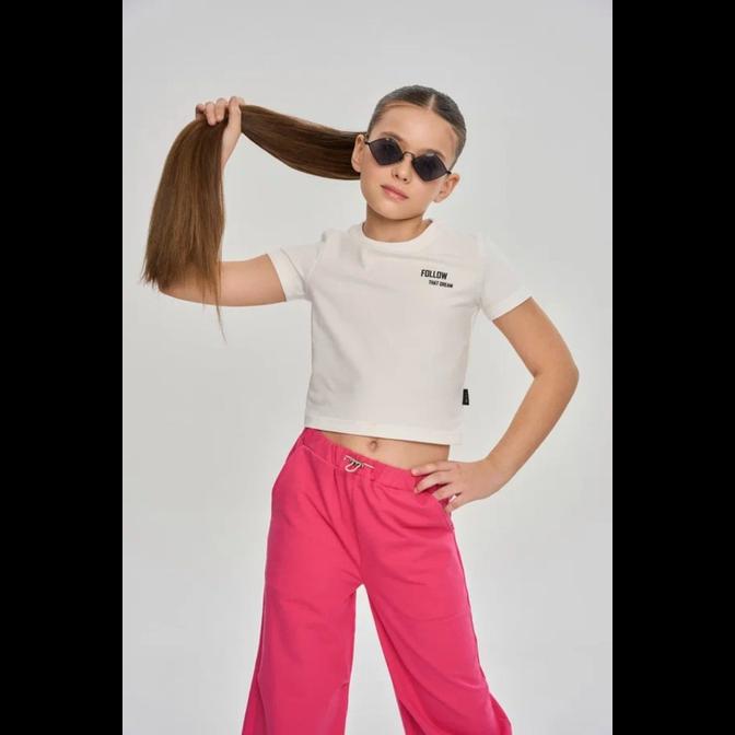 1030-16-25 Футболка slim (цв. молочный)