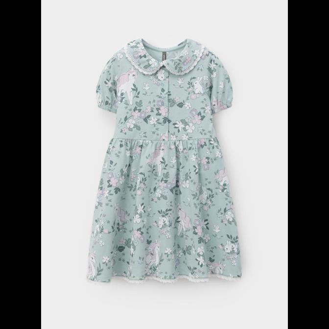 КР 5932-1/серо-голубой к695 платье для девочки