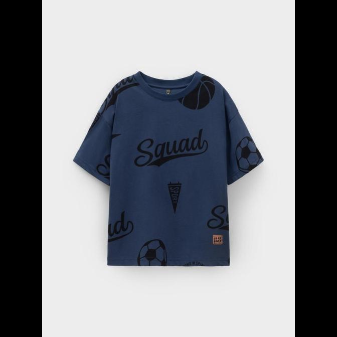 КР 302792/синий космос,спорт к616 фуфайка (футболка) для мальчика