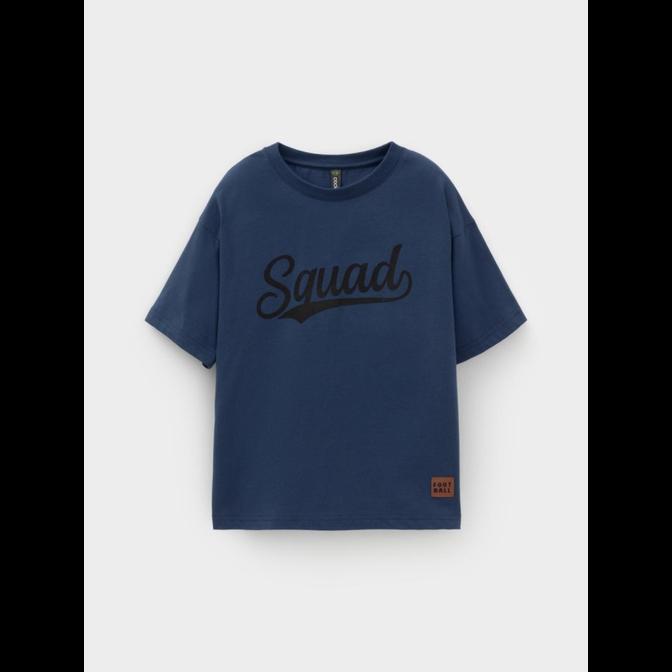 КР 302793/синий космос к616 фуфайка (футболка) для мальчика