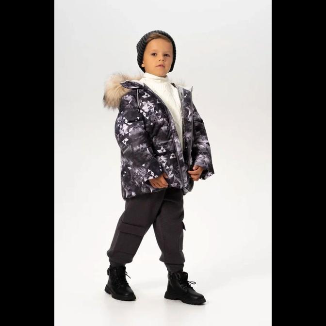 КУРТКА БУТУЙ ПРИНТ САПСАН НАТ. ОПУШКА