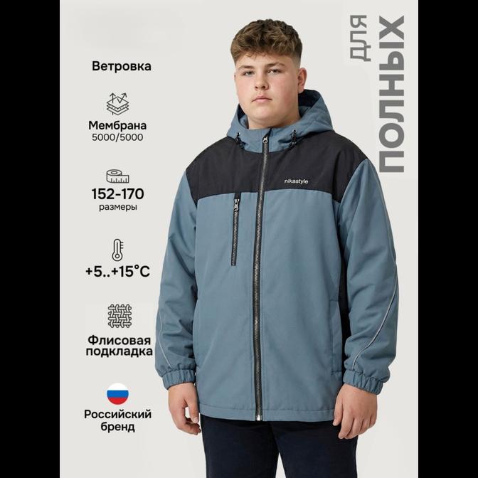 Ветровка п4л7726 деним