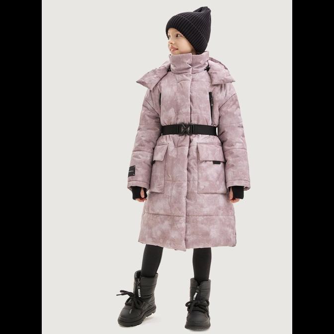 Пальто 6з7425 пудра