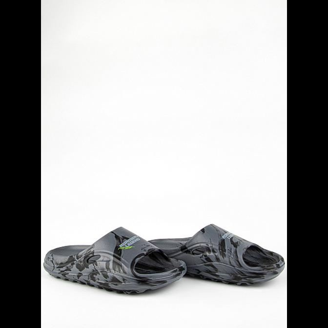 84102-2 Туфли летние (черный-серый)