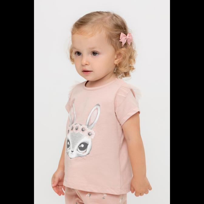 Футболка для девочки ясельного возраста