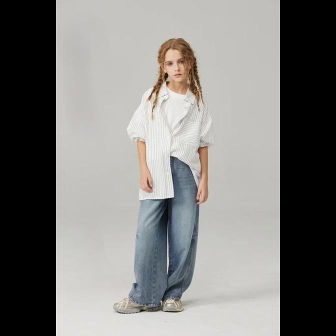 23071 Брюки (джинсы), джинсовый