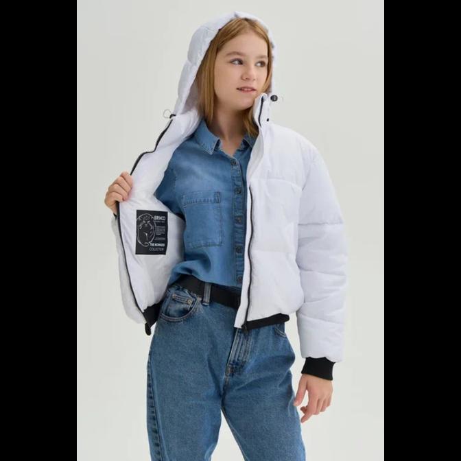 SS2026031 ПУХОВИК КОРГА БЕЛЫЙ