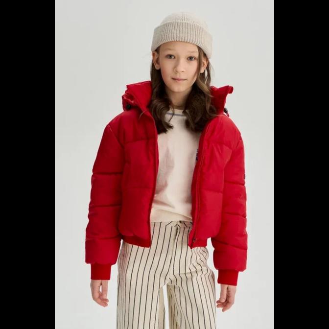SS2026032 ПУХОВИК КОРГА КРАСНЫЙ
