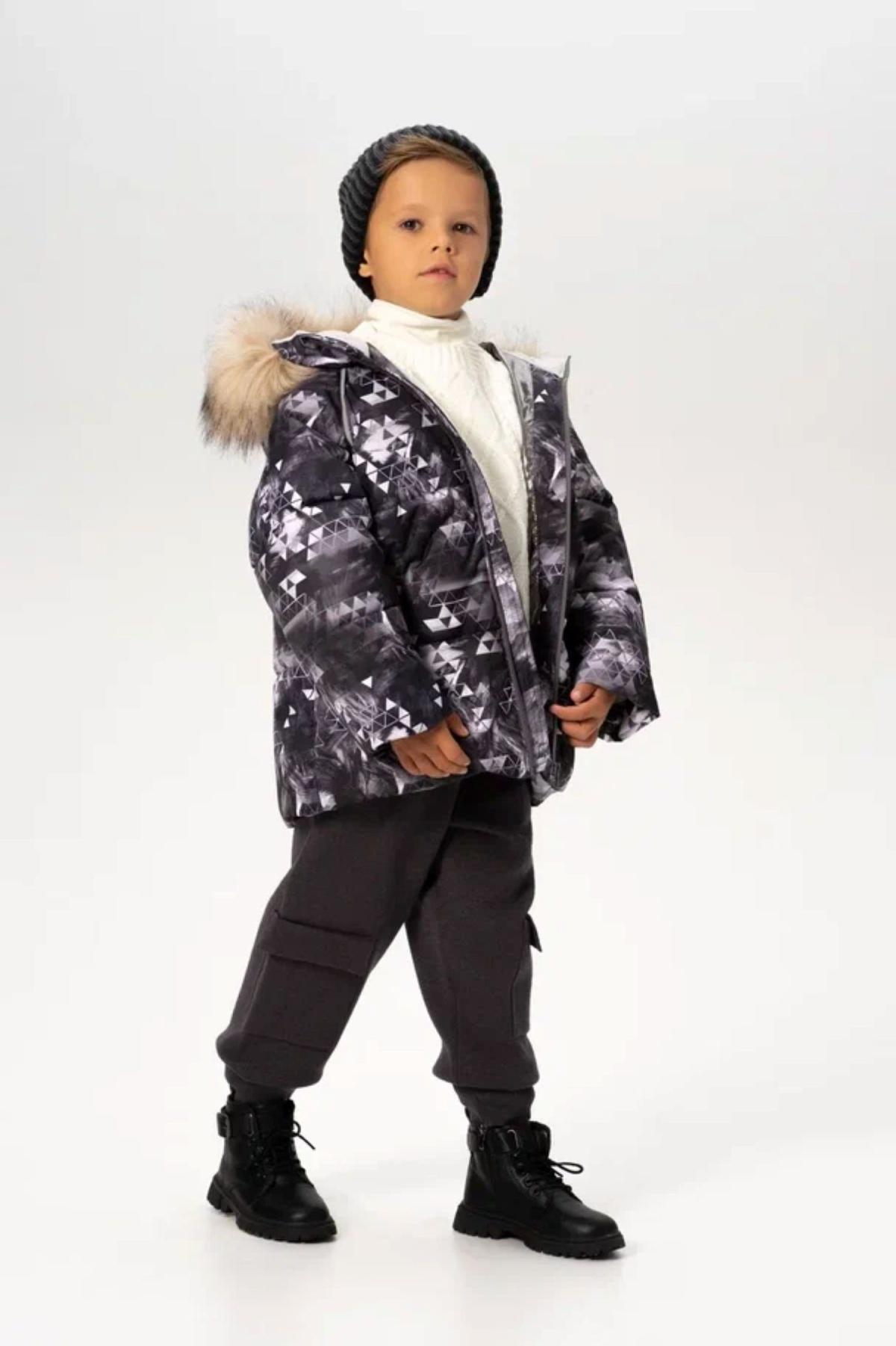 Верхняя одежда зима для детей и подростков: бренд Brinco, искусственный лебяжий пух 